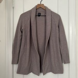 Gap Taupe Cardigan XS